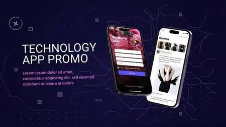 Technology App Promo 41972288