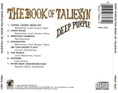 Deep Purple - The Book Of Taliesyn (1968/1988)