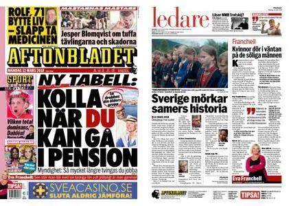 Aftonbladet – 12 mars 2018
