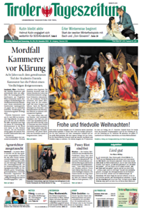 Tiroler Tageszeitung, 24. Dezember 2013