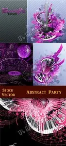 Stock Vector - Abstract Party 1