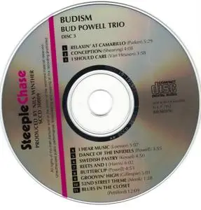 Bud Powell Trio - Budism: Previously Unissued Recordings, Stockholm 1962 (1992) {3CD Set SteepleChase SCCD-30007/9}
