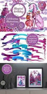 CreativeMarket - Magical birthday