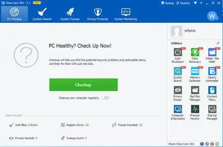 Wise Care 365 Pro 4.73 Build 456 Multilingual + Portable
