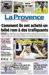 La Provence Marseille du Lundi 23 Février 2015