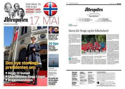 Aftenposten – 17. mai 2018
