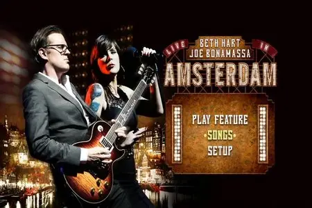 Beth Hart & Joe Bonamassa - Live In Amsterdam (2014) [2xDVD]