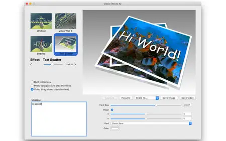 Video Effects 2 Text v4.0.0 MacOSX
