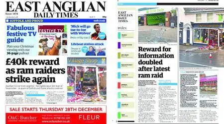 East Anglian Daily Times – December 22, 2017