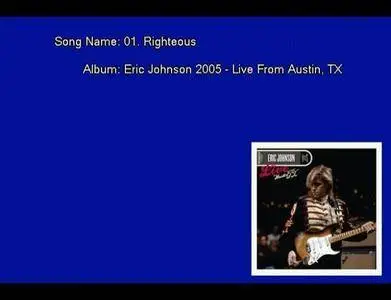 Eric Johnson - Live From Austin, TX (2005) [Vinyl Rip 16/44 & mp3-320 + DVD]