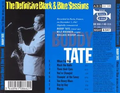 Buddy Tate - When I'm Blue (The Definitive Black & Blue Sessions) (1967/1995)