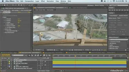 Video2brain: Advanced Compositing, Tracking, and Roto Techniques with After Effects