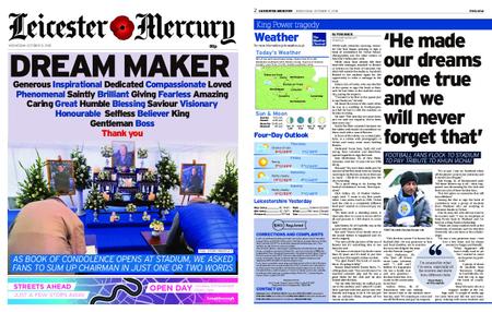 Leicester Mercury – October 31, 2018