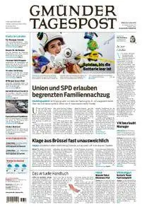 Gmünder Tagespost - 31. Januar 2018