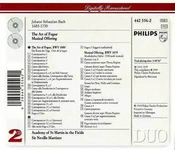 Academy of St. Martin in the Fields, Sir Neville Marriner - J.S. Bach: The Art of Fugue; Musical Offering (1994) 2CDs [Re-Up]