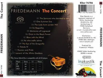 Friedemann - The Concert (2005) {Biber 76786 Digital Download rel 2015}