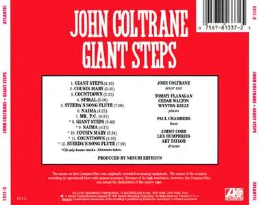John Coltrane - Giant Steps (1960) {1987, Reissue}