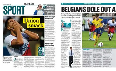 The Herald Sport (Scotland) – August 03, 2022