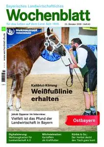 Bayerisches Landwirtschaftliches Wochenblatt Ostbayern - 22. Oktober 2020