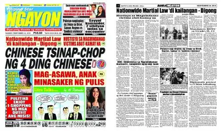 Pilipino Star Ngayon – Nobiyembre 24, 2018