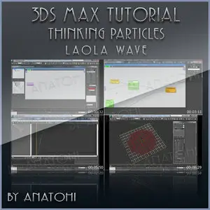 3ds Max and Thinking Particles Tutorial - Laola Wave