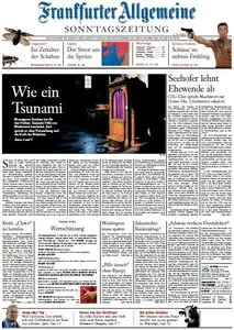 Frankfurter Allgemeine Zeitung am Sonntag, 03. März 2013