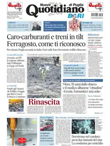 Quotidiano di Puglia Bari - 9 Agosto 2026