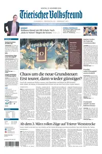 Trierischer Volksfreund - Zeitung für Konz, Saarburg - 25 November 2024