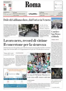 la Repubblica Roma - 1 Maggio 2025