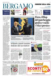 Corriere della Sera Bergamo - 14 Giugno 2025