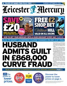 Leicester Mercury - 26 September 2024