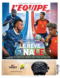 L’equipe du Mardi 14 Juillet 2026