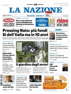 La Nazione Grosseto Livorno - 13 Giugno 2025
