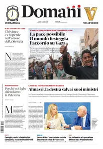 Domani - 10 Ottobre 2025