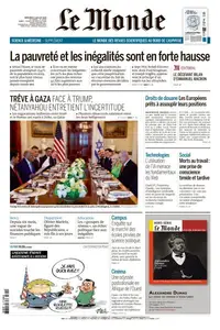Le Monde du Mercredi 9 Juillet 2025
