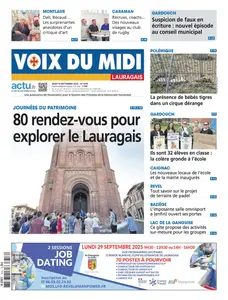Voix du Midi - 18 Septembre 2025