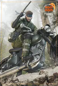 Nomnom Figures - Naked Snake - Metal Gear Snake Eater