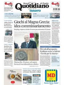 Quotidiano di Puglia Taranto - 18 Gennaio 2025