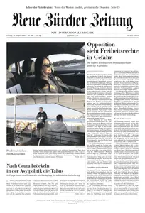 Neue Zürcher Zeitung International - 14 August 2026