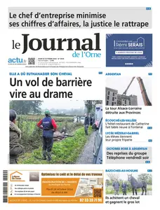 Le Journal de l'Orne - 24 Octobre 2024