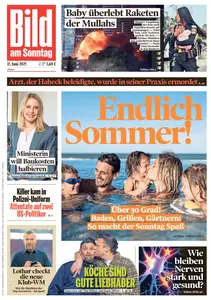 Bild am Sonntag - 15 Juni 2025