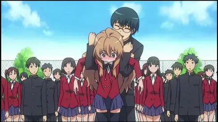 Toradora! (2008) - S01E04 The Look You Had -UDF