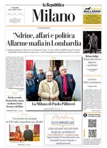 la Repubblica Milano - 6 Dicembre 2024