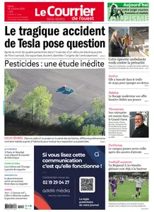 Le Courrier de l'Ouest Deux-Sèvres - 15 Octobre 2024