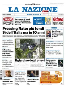La Nazione Massa Carrara - 13 Giugno 2025