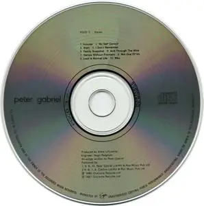 Peter Gabriel - Peter Gabriel (1980)