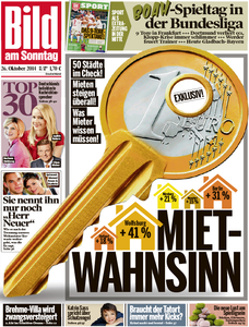 Bild am Sonntag, 26. Oktober 2014