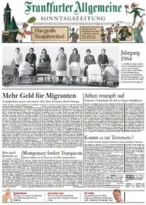 Frankfurter Allgemeine Zeitung am Sonntag, 05. Januar 2014