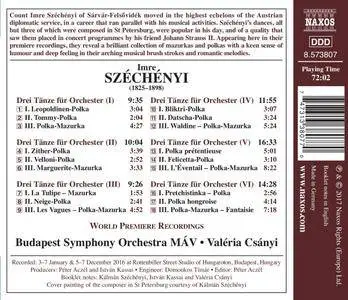 MAV Symphony Orchestra & Valeria Csanyi - Széchényi: Complete Dances for Orchestra (2017)