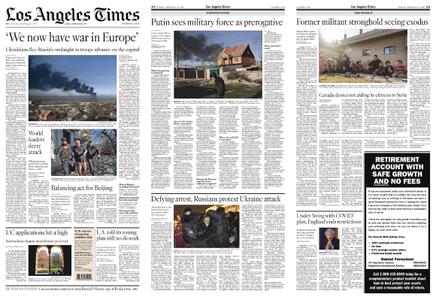 Los Angeles Times – February 25, 2022